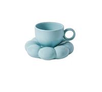 Giwnhvx Tasse à café en forme de couple mignon - Pour homme et femme - Petite tasse en céramique fraîche - Grande capacité - Facile à utiliser