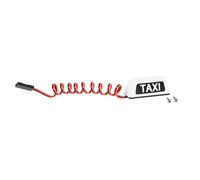 Giwnhvx Taxi Lumière de toit de voiture universelle pour voiture RC 1/10 RV 1/8 Véhicule d'escalade tout-terrain Rénovation DIY Voiture RC R160 Blanc