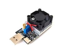 Giwnhvx Testeur de charge CC 3,7-20 V 3 A 25 W Module de résistance électronique USB et interface de type C Courant constant réglable
