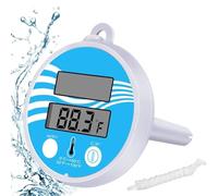 Giwnhvx Thermomètre de piscine flottant - Thermomètre solaire pour piscine