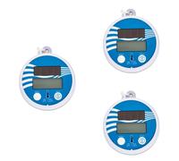 Giwnhvx Thermomètre de piscine numérique flottant à énergie solaire - Étanche - Écran LCD - Thermomètre spa