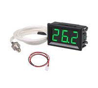 Giwnhvx Thermomètre thermocouple industriel haute température K-Type M6 DC12 V -30-800 ℃ Testeur de température numérique facile à utiliser Vert