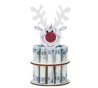 Giwnhvx Tirelire de Noël - Décoration de Noël - Cerf de Noël - Décoration amusante pour le bureau et la maison