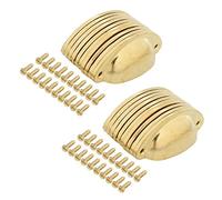 Giwnhvx Tiroir A Tirette Poignee de Meuble de Cuisine Ton d'or, Centres de Trou de 66 mm, Paquet de 20