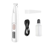 Giwnhvx Tondeuse micro-précision pour animaux de compagnie, tondeuse étanche rechargeable pour animaux domestiques, avec bouteille d'huile
