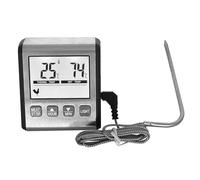 Giwnhvx TP710 Thermomètre numérique pour aliments avec fonction minuterie, sonde pour viande, compteur de température, ustensiles de cuisine électroniques pour barbecue