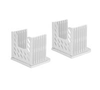 Giwnhvx Trancheuse à pain réglable/guide de coupe pour pain fait maison, trancheuse à pain en plastique