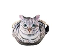 Giwnhvx Trousse de maquillage en forme de chat multifonctionnelle - Anti-poussière - Grande capacité - Pour femme - Trousse de maquillage de voyage pour fille - B