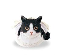 Giwnhvx Trousse de maquillage en forme de chat multifonctionnelle - Étanche à la poussière - Grande capacité - Pour femme - Trousse de maquillage de voyage pour fille - D