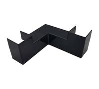 Giwnhvx Tunnel d'angle souterrain pour aquarium, cachette de poissons et crevettes pour aquariums, tunnel d'observation souterrain
