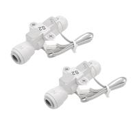 Giwnhvx Tuyau de 6,35 mm - Capteur de débit d'eau - Contrôle du débit d'eau - Connecteur de vanne - Distributeur d'eau - Contrôleur de vitesse d'eau