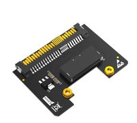 Giwnhvx U.2 SFF-8639 vers NVMe Ruler 1U GEN-Z EDSFF Short SSD E1.S Adaptateur de support
