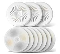 Giwnhvx Unités de filtre 3.0 pour fontaine à eau de rechange en fibre de carbone activée en coton pour distributeur d'eau intelligent chat