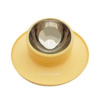 Giwnhvx Vaisselle pour Animaux Compagnie en Acier Inoxydable et Silicone Gamelle Anti-Déversement pour Chat Fournitures pour Animaux Compagnie Gamelle pour Chien Abreuvoir Fixe pour Chien
