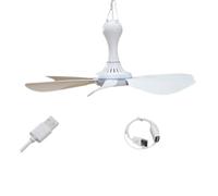 Giwnhvx Ventilateur de camping, mini ventilateur de plafond portable, ventilateur de tente USB pour camping en plein air 1.