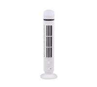Giwnhvx Ventilateur de refroidissement à air portable, ventilateur tour simplifié avec LED, vent puissant, économie d'espace, design sans pale, interface USB, facile à installer, facile à utiliser