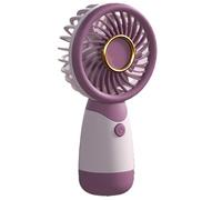 Giwnhvx Ventilateur Portable Bord Petit Ventilateur De Poche Mini Ventilateur Portable USB Rechargeable Cadeau Silencieux,B