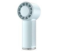 Giwnhvx Ventilateur Portable Mini Ventilateur pour Climatiseur d'Air 2000 mAh USB Rechargeable, Bleu, A