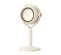 Giwnhvx Ventilateur Vertical Multifonction Batterie Lithium Haute capacité 2400 mAh Ventilateur Portable Continu Haute Efficacité, Beige