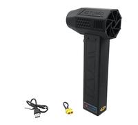 Giwnhvx Ventilateur XL de 50 Mm, Ventilateur Violent, 4000 MAh, Réglage Continu de la Vitesse, Souffleur D'Air de Poussée de 1300g, Sèche-Voiture, Nettoyeur de Cour