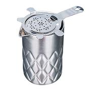 Giwnhvx Verre pour Mélange Cocktail pour Agitation, un Double Paroi et avec Isolation Sous Vide pour Outil de Barre de Cohérence de Température