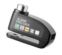 Giwnhvx Verrou de frein à disque pour vélo - Alarme - Système de sécurité - Accessoires pour moto électrique - Scooter (noir)