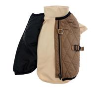 Giwnhvx Vêtements d'hiver Chauds pour Petits Chiens, Vêtements pour Animaux de Compagnie, Tenue pour Chiot, Veste Coupe-Vent pour Chien, Chihuahua, Bouledogue Français, Gilet, L