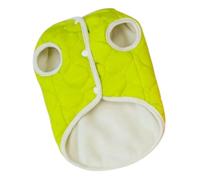Giwnhvx Vêtements pour Animaux de Compagnie Automne et Hiver Vêtements pour Chiens Teddy Cat Vêtements pour Animaux de Compagnie Manteau d'hiver en Coton pour Animaux de Compagnie Jaune
