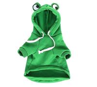 Giwnhvx VêTements pour Chiens Compagnie Sweat à Capuche pour Chien Forme de Grenouille Mignonne Veste Chaude pour Les Chiens Mode pour Animaux de Compagnie Sweat à Capuche Manteau Chaud XL