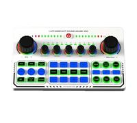 Giwnhvx X50 Carte Audio Live Mixer Audio Enregistrement Bureau Chant BT OTG Transmission Numérique Perte pour Podcasting Jeu B