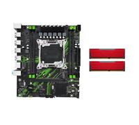 Giwnhvx X99 PR9 Combo Carte mère LGA 2011-3 Kit M.2/NVME M.2 avec 2 pièces DDR4 2133 16 Go de mémoire RAM