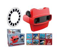 Giwoatln Machine De Visualisation 3D pour Enfant, Viseur, Jouet De Visualisation Stéréoscopique 3D, Dispositif De Projection D'histoire Portable pour Salle De Classe, Maison, École Maternelle