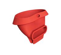 Giwuence Entonnoir à Farine pour Batteur - Accessoire de Pâtisserie en Silicone Anti-éclaboussures | Entonnoir de Cuisine Lavable au Lave-Vaisselle,pour Robot sur Socle 4.5 et 5.7 L, Cuisine Maison,