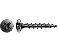 GIX-B 1891170390455 Lot de 500 vis pour cloison sèche 3,9 x 45 mm Filetage grossier Tête trompette Phillips H2 Vis pour cloisons sèches pour structures en bois