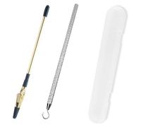 Giyofom 2 Outils D'Aide au Bracelet, Crochet pour Outil D'Aide au Bracelet, Outil D'Aide au Port, Outil D'Aide au Bracelet en Métal et Facile à Installer (Argent et Or)
