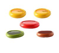 Giyofom 5 Pièces Boîte de Conservation Boîte à Légumes Avocat Tomate Citron Oignon Gadgets de Cuisine