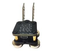Giyofom Clé de Télégraphe Morse en Code CW, Version Portable sur PCB avec Paddle Magnétique pour Radio à Ondes Courtes DIY CW.