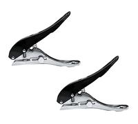 Giyofom Lot de 2 perforatrices de 10 mm pour collerette d'étudiant avec ressorts de rechange.