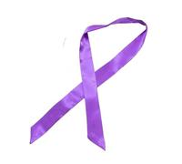 GIYXHU 1Pcs Women Narrow Long Scarf Solid Color Chiffon Red Tie Black Bag Ribbon Headband Choker Streamer Lady Accessories Pour Femme(PURPLE)