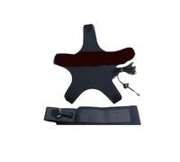 GIYXHU 2PCS Outdoor Sports Toy Ball with Elastic Swing Football Training Auxiliary Package Physical Exercise Personal Skills Practice Straps pour Football(Black)