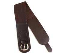 GIYXHU Ceinture Pour Femmes Retro Loose Belt Women With Dresses All Match Decorative Elastic Coat A Suit(Coffee)