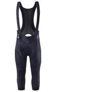 GIYXHU Pantalon à Bretelles Long pour Vélo Pantalon à Br Cuissard À Bretelles for Hommes, Collants De Vélo, Vêtements Professionnels Route, D'équitation Longue Distance 6H, 3/4(XXL)