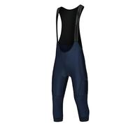 GIYXHU Pantalon à Bretelles Long pour Vélo Pantalon à Br Hommes 2 Poches 3/4 Cuissard à Bretelles été Printemps Automne Pantalons de vélo vêtements(Blue,S)