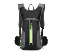 GIYXHU Sac à Dos VéLo Sac à Dos de Cyclisme de 15l, avec Housse de Pluie, Respirant, équitation, Camping, hydratation, randonnée, Sac croisé, Accessoires de vélo pour Le VéLo(Light Green)