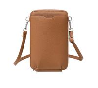 GIYXHU Sac à main en cuir PU souple for femme, sacoche multifonction for téléphone, bandoulière diagonale, porte-monnaie(Color 6)