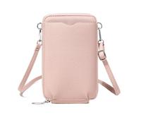 GIYXHU Sac à main en cuir PU souple for femme, sacoche multifonction for téléphone, bandoulière diagonale, porte-monnaie(Color 5)