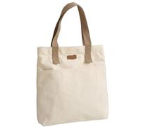 GIYXHU Sac Fourre-Tout En Toile Femmes toile sac fourre-tout couleur unie dames à main décontracté bandoulière grande capacité coton réutilisable Shopping de plage(White)