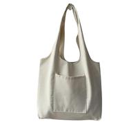 GIYXHU Sac Fourre-Tout En Toile Sacs à bandoulière en toile Extra épaisse for femmes, fourre-tout décontracté de grande capacité, sacs main Shopping, Design Simple et solide