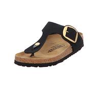 GIZEH BIG BUCKLE (PELLE) - Sandalo infradito da donna BIRKENSTOCK 36/BLACK NUBUCK-L