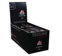 Gizeh Black Filter Tips Lot de 3 boîtes de 72 livrets de Taille Normale